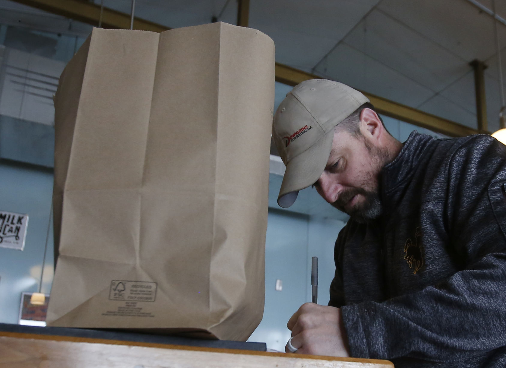 Pick-up order at HQ